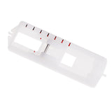 Maxbell 4-Step Automatic Sliding BUTTON HOLE FOOT For Brother Domestic Sewing Machine Snap on Presser Plastic