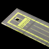 Maxbell 30x5cm Clear Plastic Quilt Quilting Ruler Patchwork Sewing Ruler for Crafts