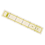Maxbell 30x5cm Clear Plastic Quilt Quilting Ruler Patchwork Sewing Ruler for Crafts