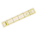 Maxbell 30x5cm Clear Plastic Quilt Quilting Ruler Patchwork Sewing Ruler for Crafts