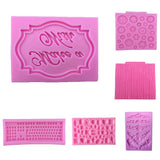 Maxbell Bark Shape Novelty 3D DIY Silicone Chocolate Fondant Mould Mold Cake Decorating Tools