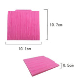 Maxbell Bark Shape Novelty 3D DIY Silicone Chocolate Fondant Mould Mold Cake Decorating Tools