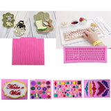 Maxbell Bark Shape Novelty 3D DIY Silicone Chocolate Fondant Mould Mold Cake Decorating Tools