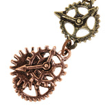 Maxbell Rustic Alloy Steampunk Cogwheel Wristwatch Gear Earrings Goth Punk Dangle Earrings Jewerly