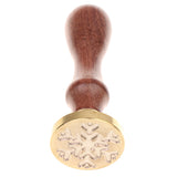 Maxbell Classic Sealing Wax Seal Handle Stamp Winter Xmas Designs for Post Envelope Letter Decor #24