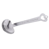 Maxbell Love Heart Shape Wax Candle Spoon Melting Wax Spoon for Sealing Envelope Stamp