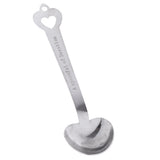 Maxbell Love Heart Shape Wax Candle Spoon Melting Wax Spoon for Sealing Envelope Stamp