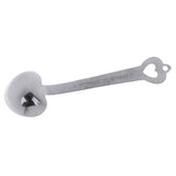 Maxbell Love Heart Shape Wax Candle Spoon Melting Wax Spoon for Sealing Envelope Stamp