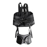 Maxbell Stand Up Back Harness Fighting Belt Waist Gimbal Fishing Rod Holder Tackle