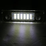 Maxbell 2 Piece White 18-LED License Plate Light Lamps Fit for Ford Fusion Fiesta Mondeo