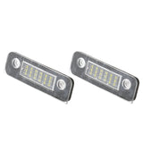 Maxbell 2 Piece White 18-LED License Plate Light Lamps Fit for Ford Fusion Fiesta Mondeo