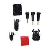 Maxbell 8 in 1 Accessories Kit Action Camera Helmet Side Base Mount for GoPro Hero