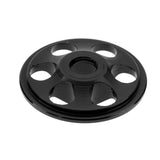 Maxbell Aluminum Alloy 1 1/8'' Headset Top Cap Riser Stem Cover for MTB Road Bike Bicycle Fixed Gear Black