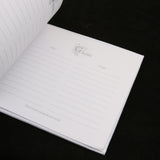 Maxbell Luxury Flower Guest Book Wedding Party Guest Signature Keepsake