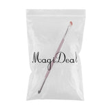 Maxbell Double Ended Eye Shadow Lipline Brush Pink
