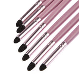 Maxbell Double Ended Eye Shadow Lipline Brush Pink
