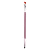 Maxbell Double Ended Eye Shadow Lipline Brush Pink