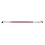 Maxbell Double Ended Eye Shadow Lipline Brush Pink