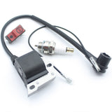 Maxbell Ignition Coil On/Off Engine Switch with Spark Plug for lawnmower Chainsaw