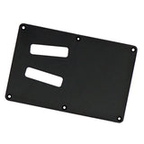 Maxbell Plastic Back Plate Backplate Trem Cavity Cover Protector for Electric Guitar