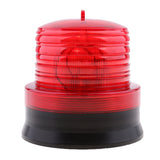 Maxbell Solar Car Bus Magnetic 4-LED Emergency Flash Strobe Warning Light Red