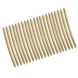 Maxbell 21Pc Brass Frets Wire Fretwire 2.0mm Guitar Part For Folk/Acoustic Guitar