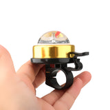 Maxbell Alloy Plastic Bicycle Safety Bike Ring Bicycle Alarm Bell Handlebar Horn with Compass