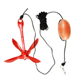 Maxbell Portable Folding Anchor Buoy Kit For Canoes Kayaks Boats Sailboats Jet Skis