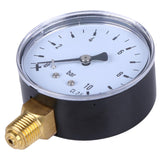 Maxbell 1/4" NPT Side Mount 2.3"Face 10 Bar Compressor Compressed Air Pressure Gauge