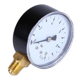 Maxbell 1/4" NPT Side Mount 2.3"Face 10 Bar Compressor Compressed Air Pressure Gauge