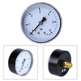 Maxbell 1/4''NPT 2.3'' Face 6 Bar Air Compressor Hydraulic Pressure Gauge Oil Meter