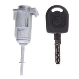 Maxbell Car Vehicle Front Right Door Lock Cylinder with Key for VW Passat B5 96-05