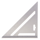 Maxbell Double Side Aluminum Alloy Square Combination Triangle Metric Inch Ruler Carpenter's Protractor Miter Framing