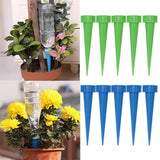 Maxbell 4pcs Plastic Watering Spike Flower Water Bottle Drip Irrigation Gardening Flow Control