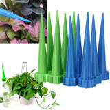 Maxbell 4pcs Plastic Watering Spike Flower Water Bottle Drip Irrigation Gardening Flow Control