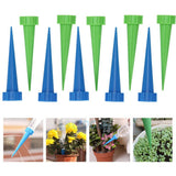 Maxbell 4pcs Plastic Watering Spike Flower Water Bottle Drip Irrigation Gardening Flow Control