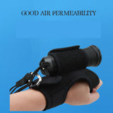 Maxbell Hand Free Holder Glove for Scuba Diving Torch LED Flashlight