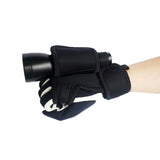 Maxbell Hand Free Holder Glove for Scuba Diving Torch LED Flashlight