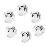 Maxbell 6pcs/set Durable Stainless Steel D-ring Pad/Patch for PVC Inflatable Boat Kayak