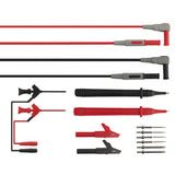 Maxbell 14-in-1 Multimeter Lead Test Probe Wire Set Voltage Meter Cable Pen W/ Alligator Clips for Vehicle Maintenance