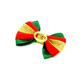 Maxbell Christmas Style Pet Hair Rubber band Hair Rope Hair Ribbon Bow Dog Charm