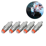 Maxbell 5Pcs/set Steel Thread Pig Hog Automatic Nipple Drinker Waterer Goat Dog New