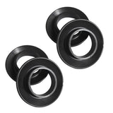 Maxbell 2 Pairs Universal Rubber Kayak Oar Paddle Shaft Drip Rings 1.18inch Inner Diameter