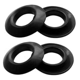Maxbell 2 Pairs Universal Rubber Kayak Oar Paddle Shaft Drip Rings 1.18inch Inner Diameter