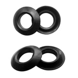 Maxbell 2 Pairs Universal Rubber Kayak Oar Paddle Shaft Drip Rings 1.18inch Inner Diameter