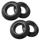 Maxbell 2 Pairs Universal Rubber Kayak Oar Paddle Shaft Drip Rings 1.18inch Inner Diameter