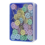 Maxbell 85 Pieces Patchwork Pins Head Pins Quilting Sewing Crafts 4.6x1.1cm #1