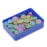 Maxbell 85 Pieces Patchwork Pins Head Pins Quilting Sewing Crafts 4.6x1.1cm #1