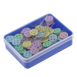 Maxbell 85 Pieces Patchwork Pins Head Pins Quilting Sewing Crafts 4.6x1.1cm #1