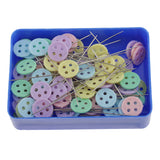 Maxbell 85 Pieces Patchwork Pins Head Pins Quilting Sewing Crafts 4.6x1.1cm #1